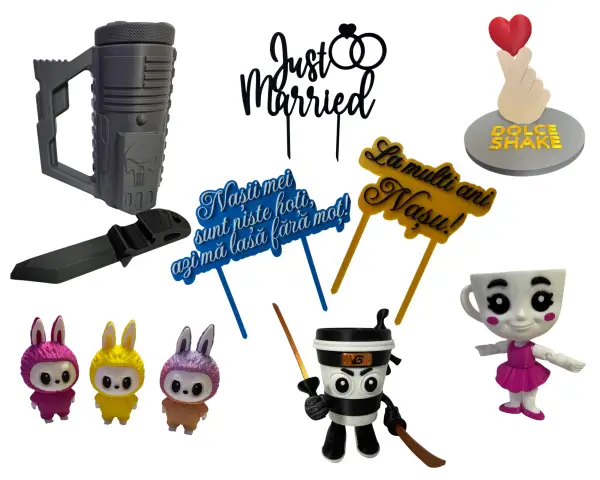 Piese funcționale și prototipuri realizate la comandă prin printare 3D