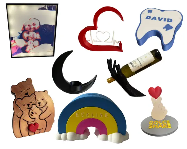 Produse personalizate create prin printare 3D